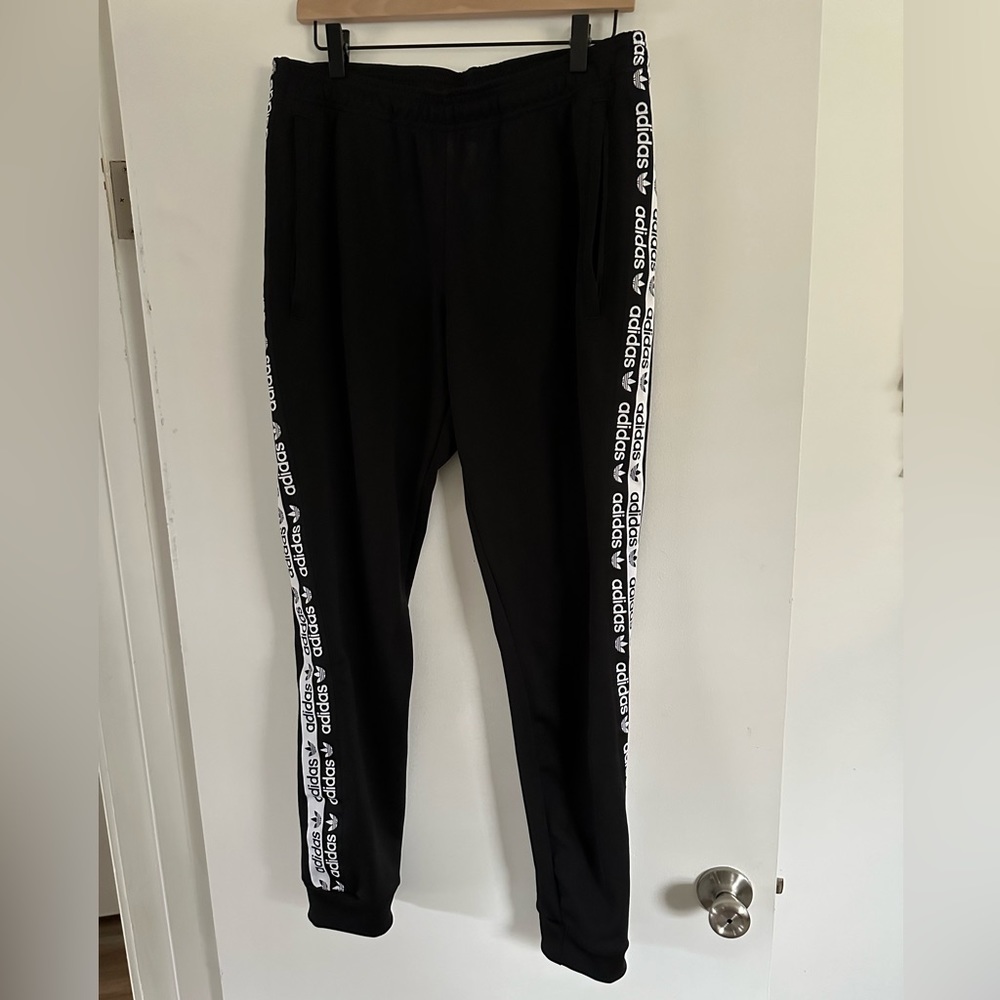 Adidas original track suit pants